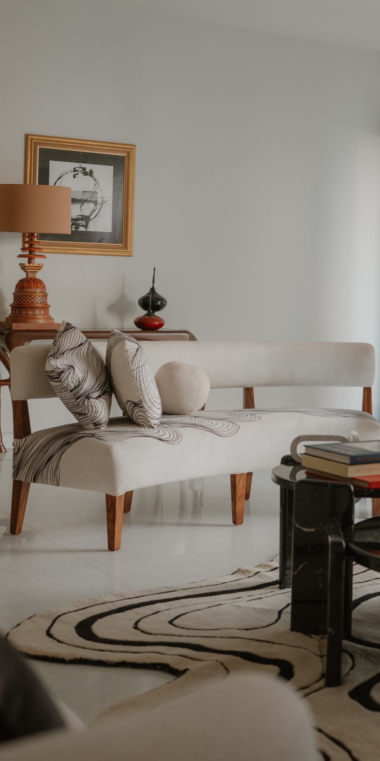 Interior and spatial design: Furniture and fabrics